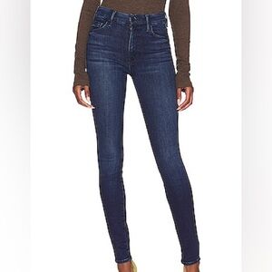 MOTHER High Waist Looker Jeans In Mint Condition
